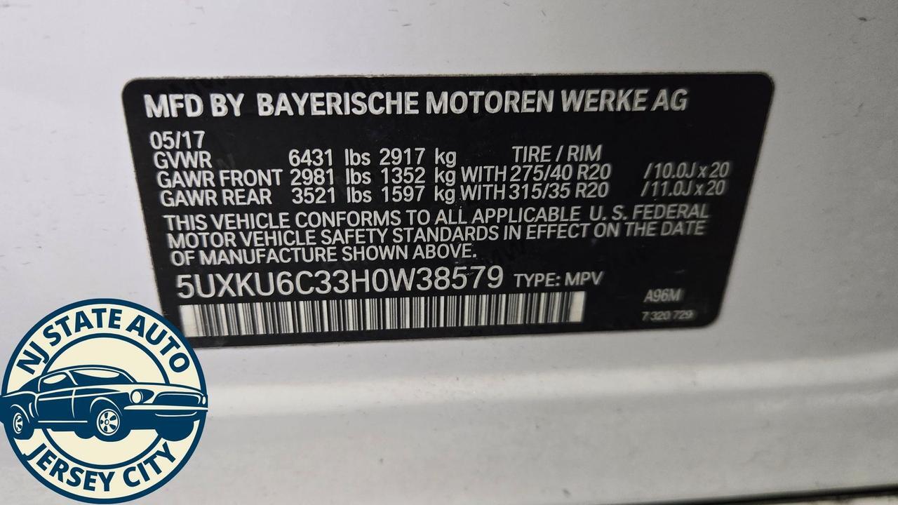 2017 BMW X6 xDrive50i Jersey City NJ