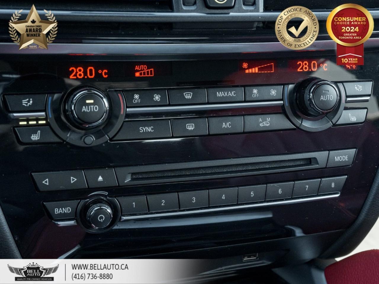 2017 BMW X6 xDrive50i, M-SPORTPKG, REDLTHR, NAVI, B.CAM, PANO, HARMAN, NOACCIDENT Toronto ON