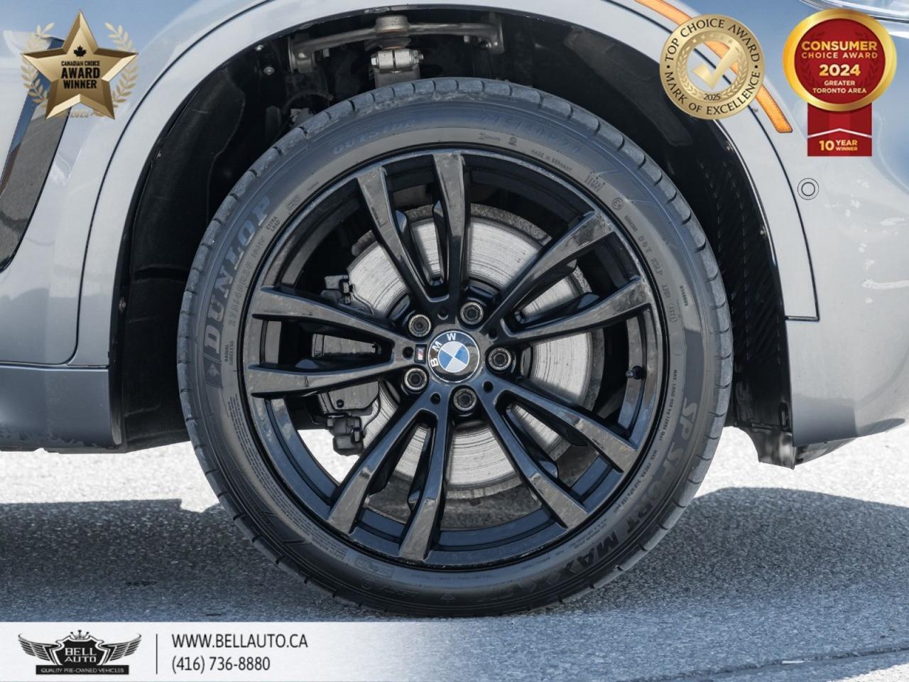 2017 BMW X6 xDrive50i, M-SPORTPKG, REDLTHR, NAVI, B.CAM, PANO, HARMAN, NOACCIDENT Toronto ON
