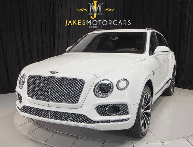 2017 Bentley Bentayga W12 ($258,115 MSRP) *ONLY 14,000 MILES* *1-OWNER SINCE NEW* *LOADED* San Diego CA
