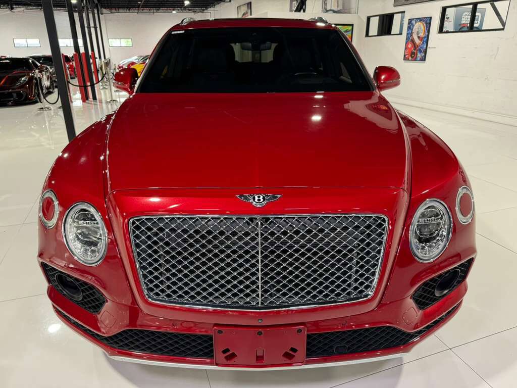 2017 Bentley Bentayga W12 Rubino Red paint, Naim for Bentley audio system AND MUCH MUCH MORE!! Fort Lauderdale FL