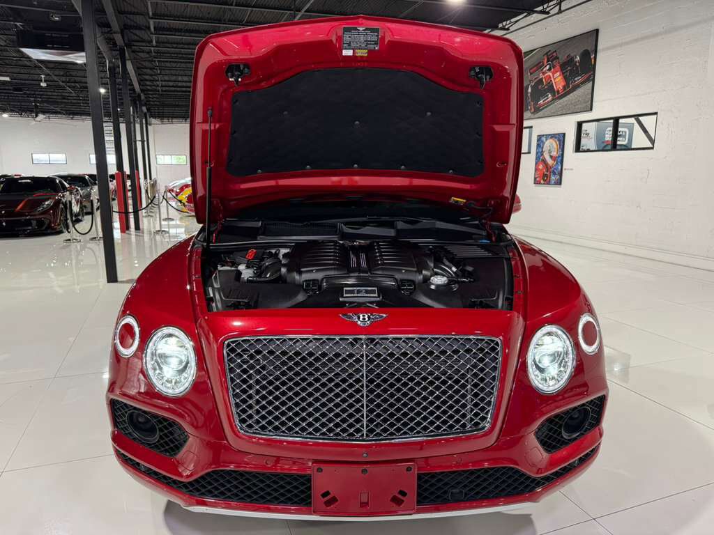 2017 Bentley Bentayga W12 Rubino Red paint, Naim for Bentley audio system AND MUCH MUCH MORE!! Fort Lauderdale FL