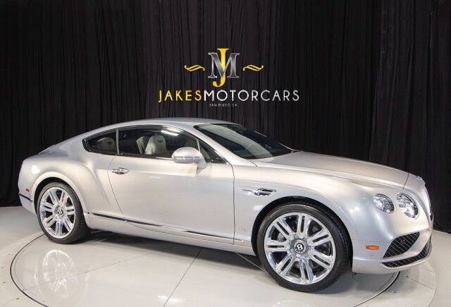 2017 Bentley Continental GT W12 ($240,925 MSRP) *MULLINER DRIVING SPEC* *EXTREME SILVER ON LINEN* *ONLY 11,000 MILES* San Diego CA