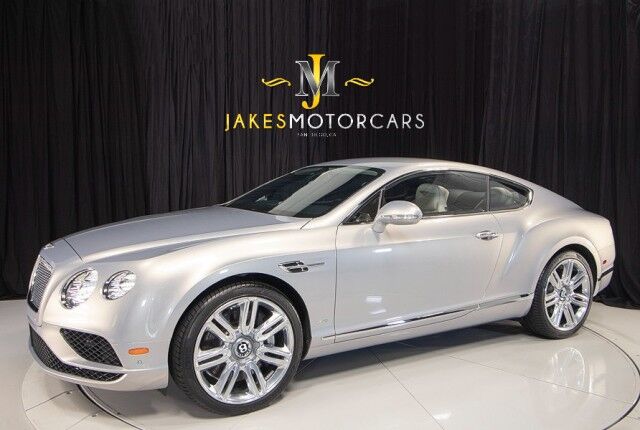 2017 Bentley Continental GT W12 ($240,925 MSRP) *MULLINER DRIVING SPEC* *EXTREME SILVER ON LINEN* *ONLY 11,000 MILES*