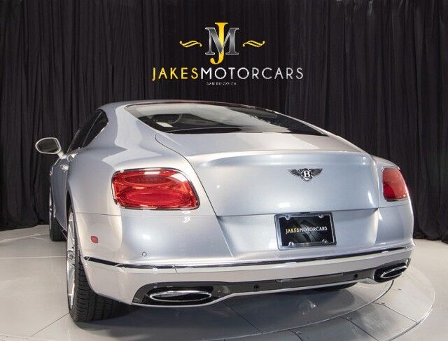 2017 Bentley Continental GT W12 ($240,925 MSRP) *MULLINER DRIVING SPEC* *EXTREME SILVER ON LINEN* *ONLY 11,000 MILES* San Diego CA