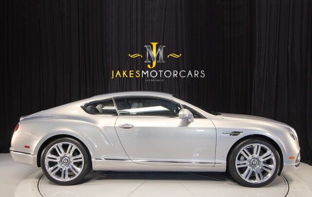 2017 Bentley Continental GT W12 ($240,925 MSRP) *MULLINER DRIVING SPEC* *ONLY 11,000 MILES* *EXTREME SILVER ON LINEN* San Diego CA