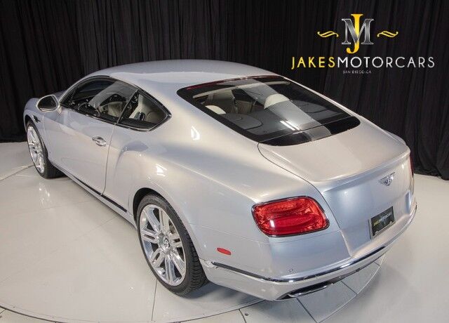 2017 Bentley Continental GT W12 ($240,925 MSRP) *MULLINER DRIVING SPEC* *ONLY 11,000 MILES* *EXTREME SILVER ON LINEN* San Diego CA