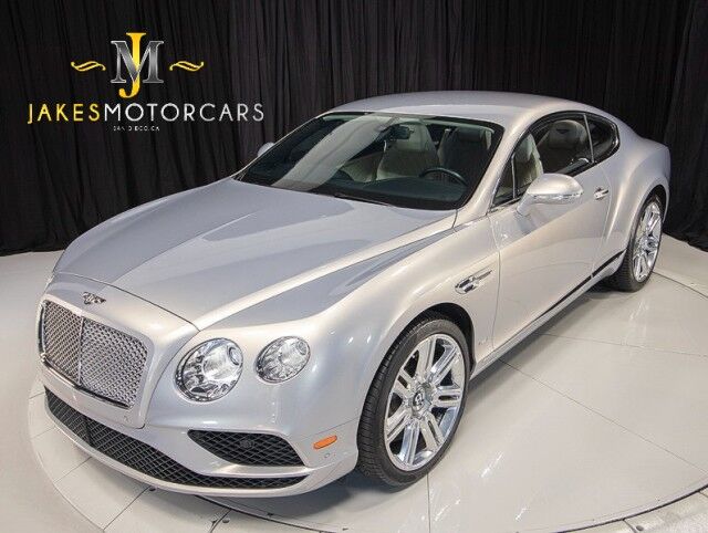 2017 Bentley Continental GT W12 *MULLINER DRIVING SPEC* *EXTREME SILVER ON LINEN* *ONLY 1 San Diego CA