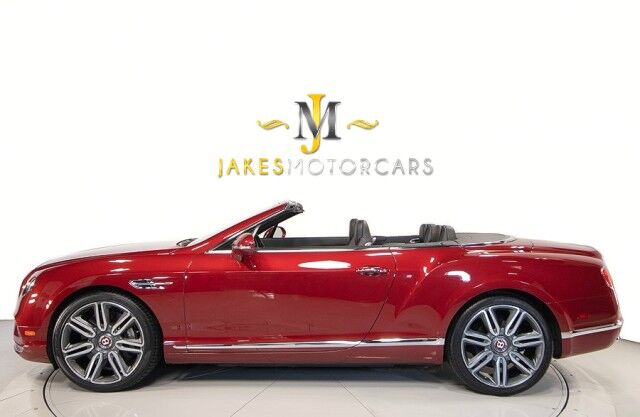 2017 Bentley Continental GTC Convertible V8 *($248,985 MSRP) *MULLINER DRIVING SPEC* *CANDY RED* *ONLY 11,000 MILES* San Diego CA