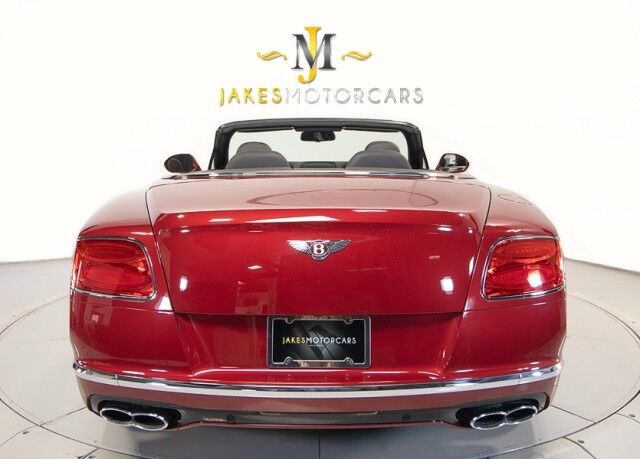 2017 Bentley Continental GTC Convertible V8 *($248,985 MSRP) *MULLINER DRIVING SPEC* *CANDY RED* *ONLY 11,000 MILES* San Diego CA