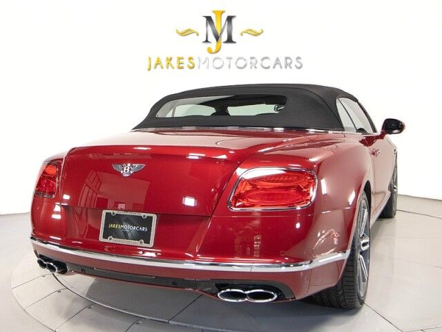 2017 Bentley Continental GTC Convertible V8 *($248,985 MSRP) *MULLINER DRIVING SPEC* *CANDY RED* *ONLY 11,000 MILES* San Diego CA