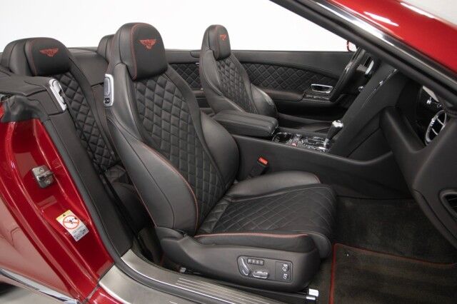 2017 Bentley Continental GTC Convertible V8 *($248,985 MSRP) *MULLINER DRIVING SPEC* *CANDY RED* *ONLY 11,000 MILES* San Diego CA