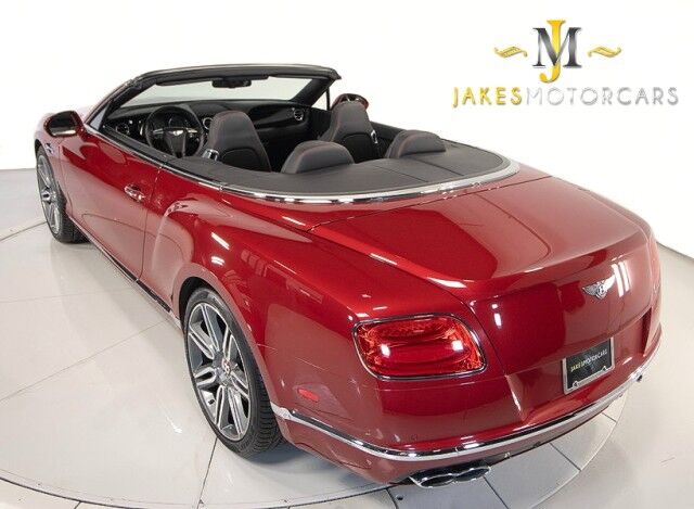 2017 Bentley Continental GTC Convertible V8 *($248,985 MSRP) *MULLINER DRIVING SPEC* *CANDY RED* *ONLY 11,000 MILES* San Diego CA