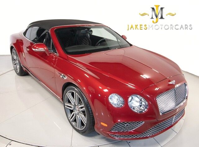 2017 Bentley Continental GTC Convertible V8 *($248,985 MSRP) *MULLINER DRIVING SPEC* *CANDY RED* *ONLY 11,000 MILES* San Diego CA