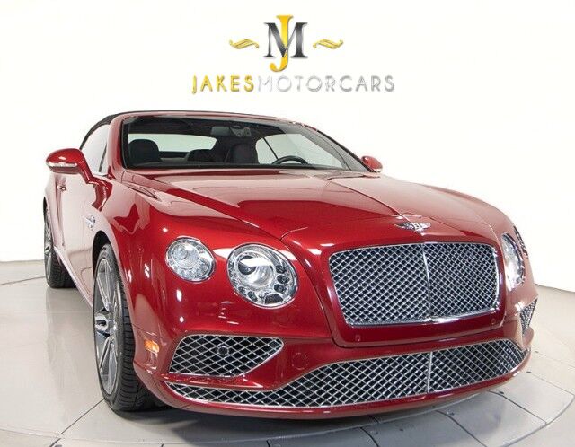 2017 Bentley Continental GTC Convertible V8 *($248,985 MSRP) *MULLINER DRIVING SPEC* *CANDY RED* *ONLY 11,000 MILES* San Diego CA