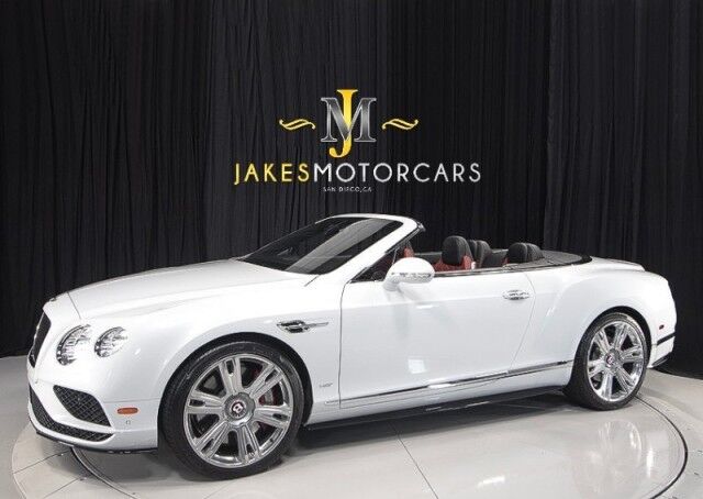 2017 Bentley Continental GTC V8 S ($254,895 MSRP) *MULLINER* *ONLY 10,000 MILES* *1-OWNER*