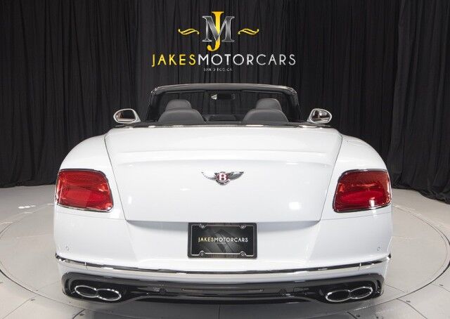 2017 Bentley Continental GTC V8 S Convertible ($254,895 MSRP) *MULLINER DRIVING SPEC* *ICE ON HOTSPUR RED* *ONLY 10,000 MILES* *1-OWNER SINCE NEW* San Diego CA