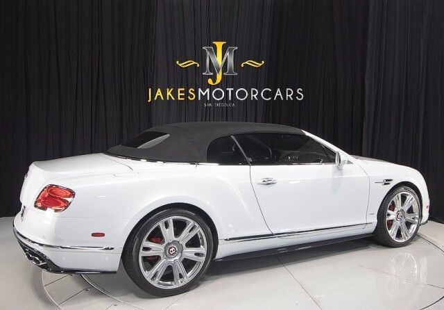 2017 Bentley Continental GTC V8 S Convertible ($254,895 MSRP) *MULLINER DRIVING SPEC* *ICE ON HOTSPUR RED* *ONLY 10,000 MILES* San Diego CA