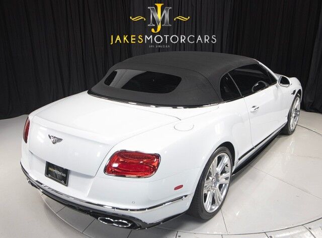 2017 Bentley Continental GTC V8 S Convertible ($254,895 MSRP) *MULLINER DRIVING SPEC* *ICE ON HOTSPUR RED* *ONLY 10,000 MILES* San Diego CA