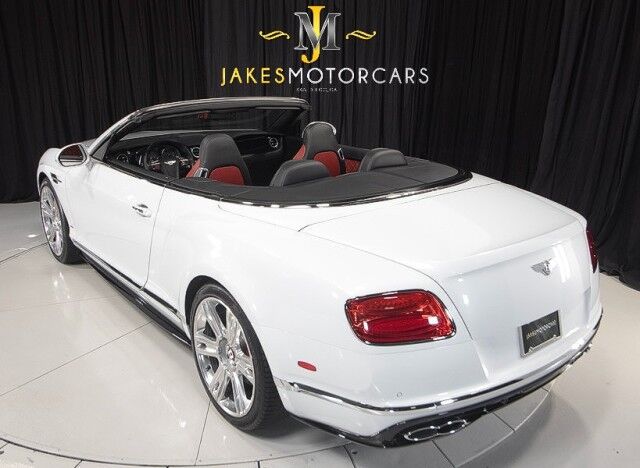 2017 Bentley Continental GTC V8 S Convertible ($254,895 MSRP) *MULLINER DRIVING SPEC* *ICE ON HOTSPUR RED* *ONLY 10,000 MILES* San Diego CA