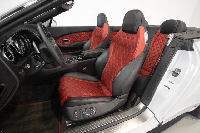 2017 Bentley Continental GTC V8 S Convertible ($254,895 MSRP) *MULLINER DRIVING SPEC* *ICE ON HOTSPUR RED* *ONLY 10,000 MILES* San Diego CA