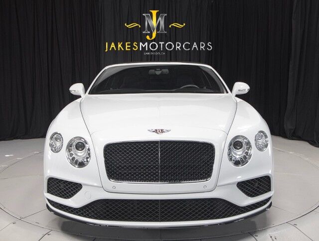 2017 Bentley Continental GTC V8 S Convertible ($254,895 MSRP) *MULLINER DRIVING SPEC* *ICE ON HOTSPUR RED* *ONLY 10,000 MILES* San Diego CA