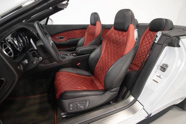 2017 Bentley Continental GTC V8 S Convertible ($254,895 MSRP) *MULLINER DRIVING SPEC* *ICE ON HOTSPUR RED* *ONLY 10,000 MILES* San Diego CA