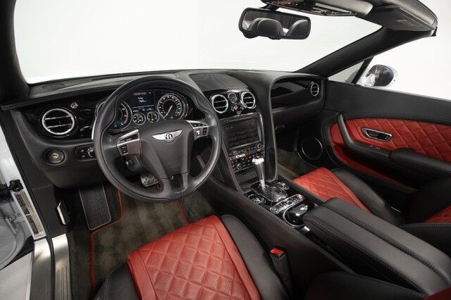 2017 Bentley Continental GTC V8 S Convertible ($254,895 MSRP) *MULLINER DRIVING SPEC* *ICE ON HOTSPUR RED* *ONLY 10,000 MILES* San Diego CA