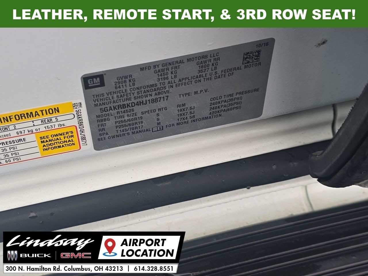 2017 Buick Enclave Leather Group Columbus OH