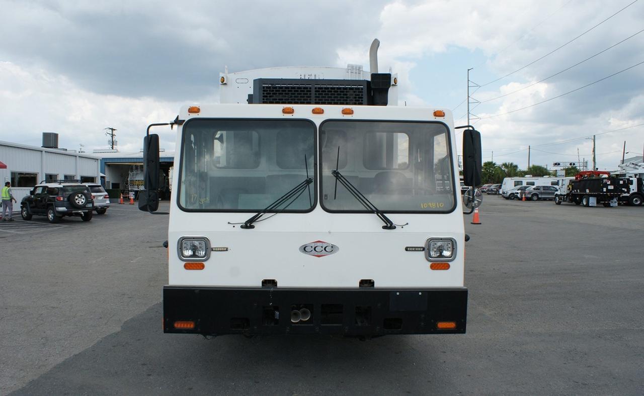 2017 CCC LET2 25 Yard Heil Dura Pack 5000 Rear Loader Garbage Truck