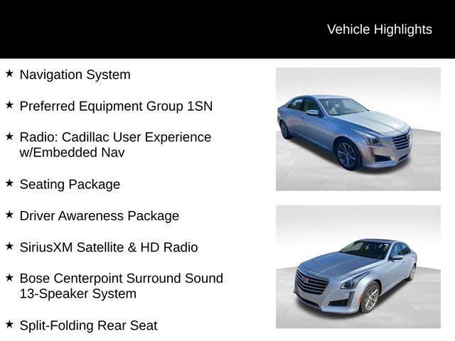 2017 Cadillac CTS 3.6L Luxury Raleigh NC