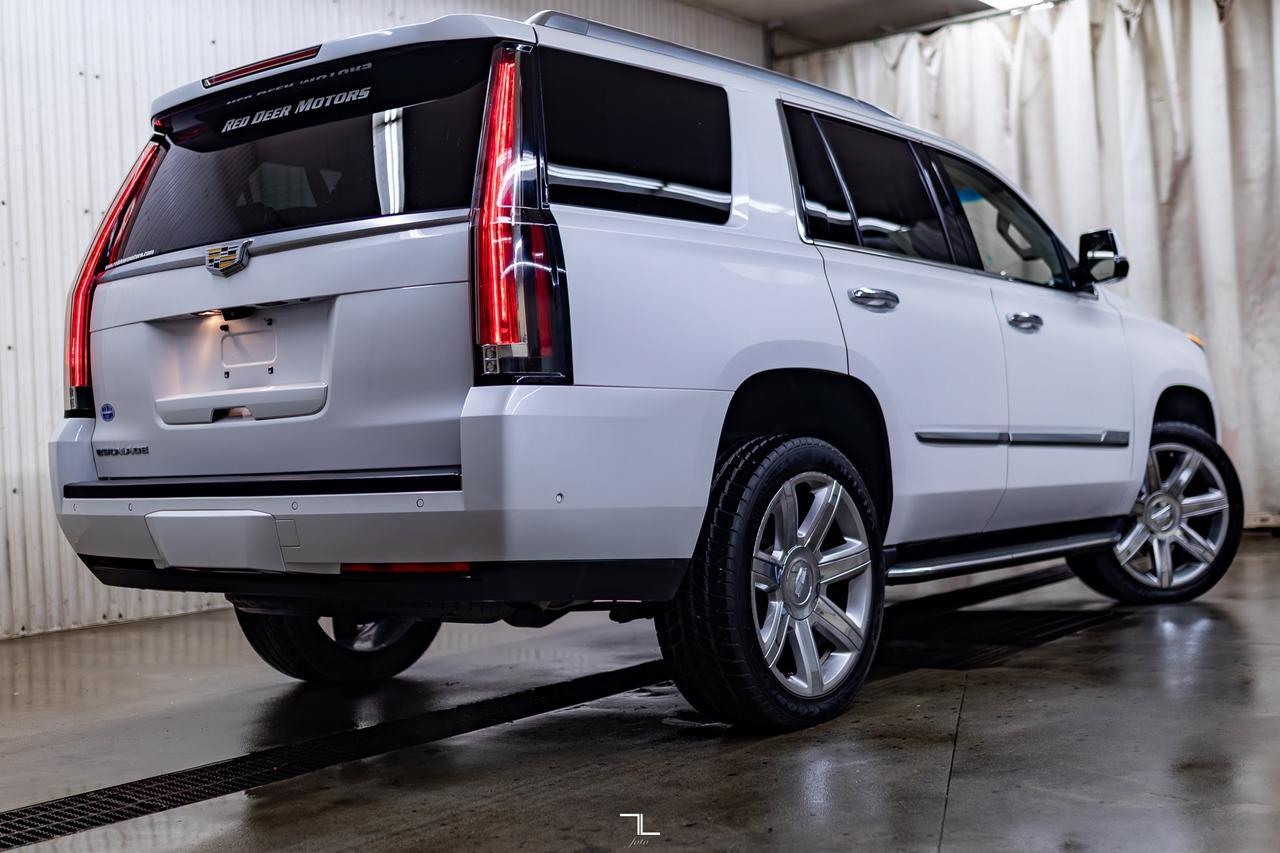 2017 Cadillac Escalade AWD Premium Luxury Leather Roof Nav BCam Red Deer AB