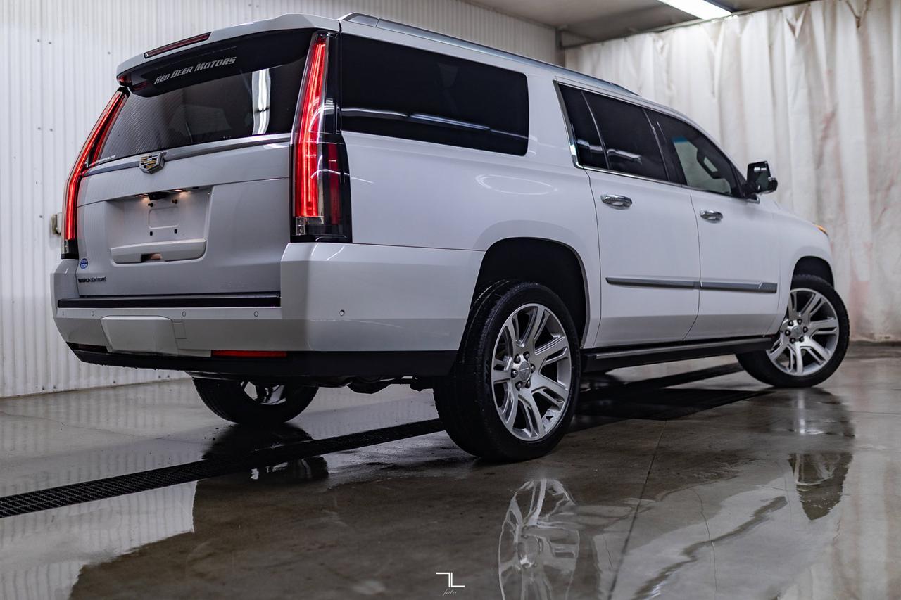 2017 Cadillac Escalade ESV AWD Premium Luxury Leather Roof Nav TV's Red Deer AB