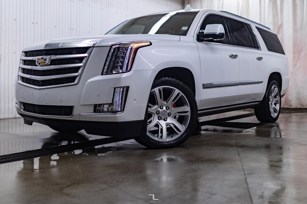 2017 Cadillac Escalade ESV AWD Premium Luxury Leather Roof Nav TV's Red Deer AB