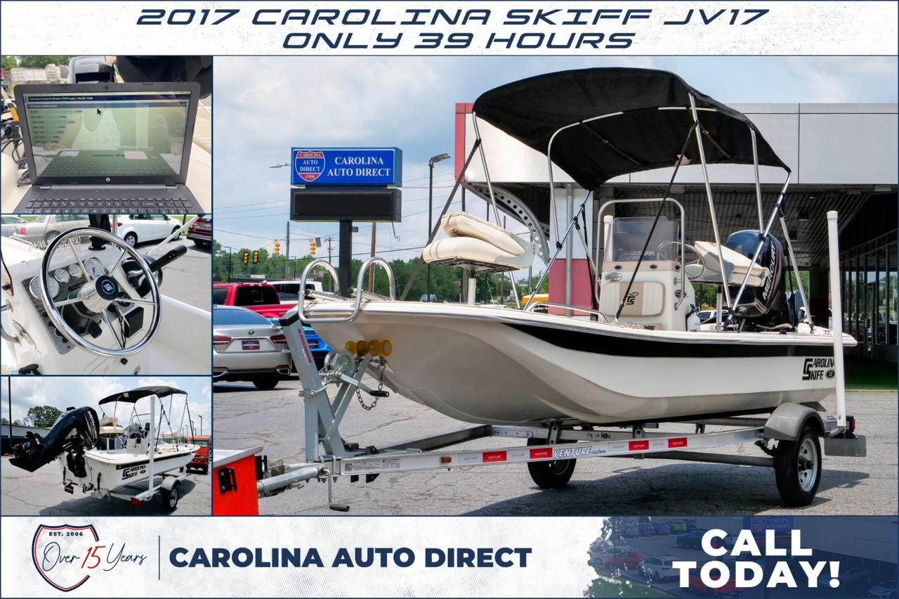 2017 Carolina Skiff JV 17 / ONLY 39 HOURS! Lincolnton NC