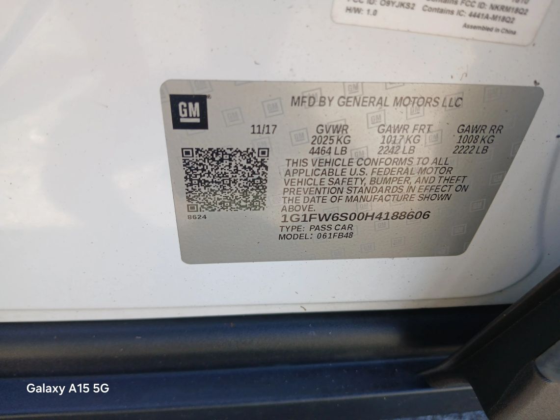 2017 Chevrolet Bolt EV LT Hatchback 4D Maitland FL