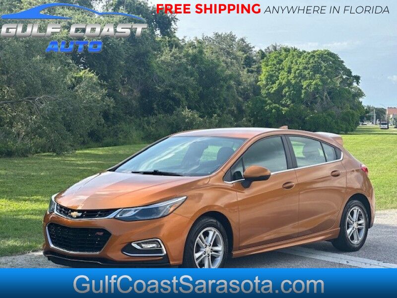 2017 Chevrolet CRUZE LT MANUAL COLD AC RUNS GREAT FL CAR FINANCING FREE SHIPPING IN FLORIDA