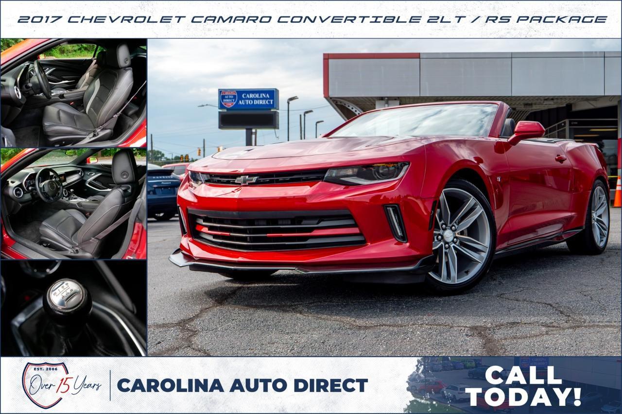2017 Chevrolet Camaro Convertible 2LT / RS Package / Navigation! Lincolnton NC