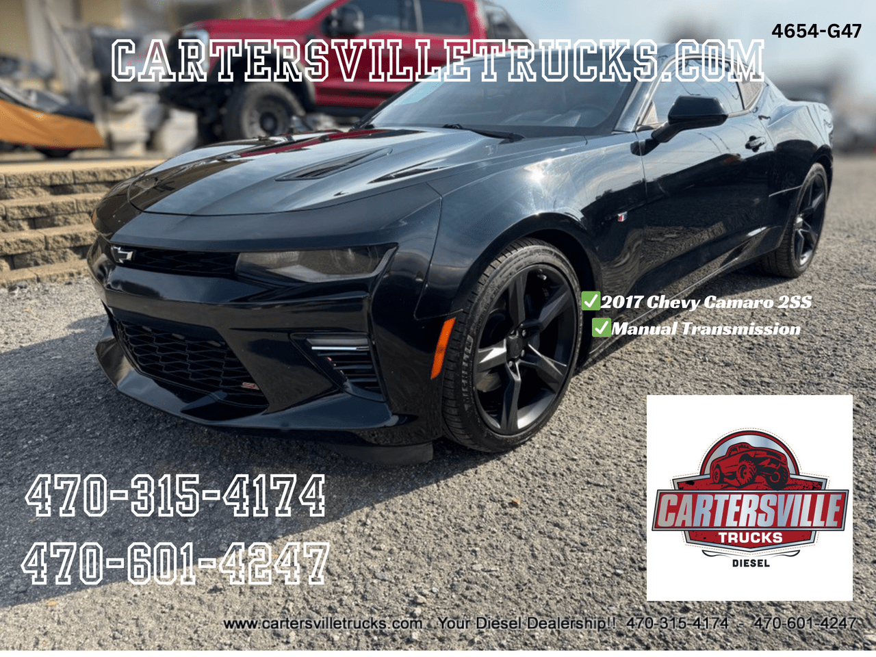 2017 Chevrolet Camaro SOLD SOLD SOLD***2SS - 6 SPEED MANUAL