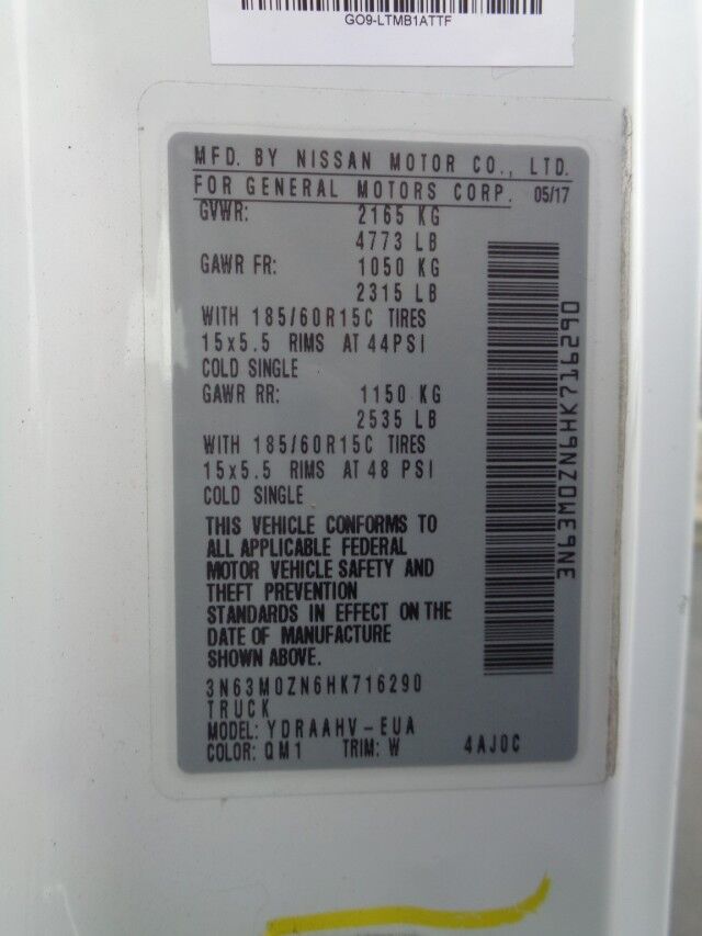 2017 Chevrolet City Express ~ Dual Fold-Down Ladder Rack ~ Only 15K Miles! Rocklin CA