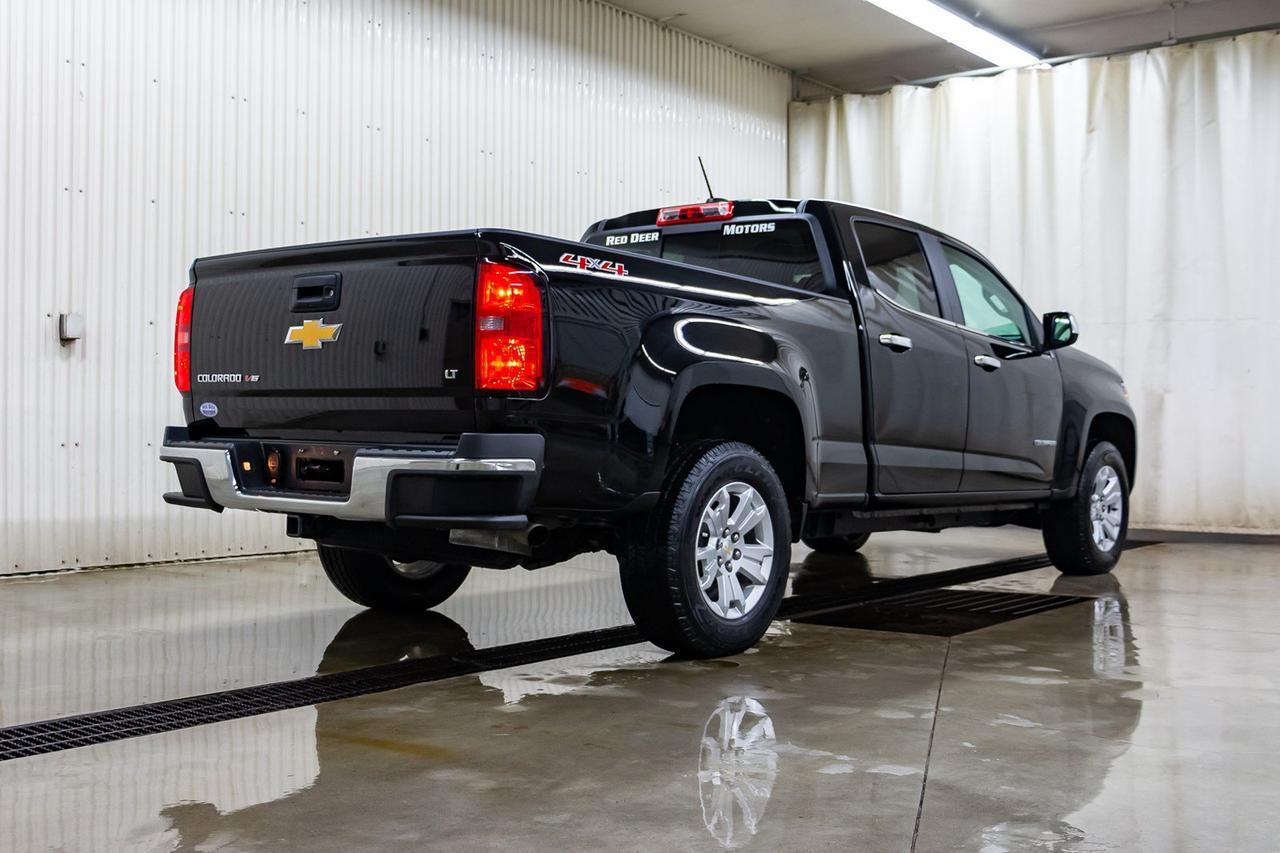 2017 Chevrolet Colorado 4x4 Crew Cab LT Leather Nav BCam Red Deer AB