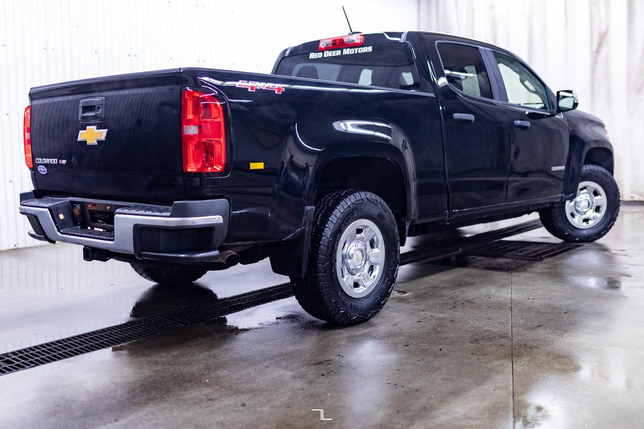 2017 Chevrolet Colorado 4x4 Crew Cab WT Longbox PSeat BCam Red Deer AB