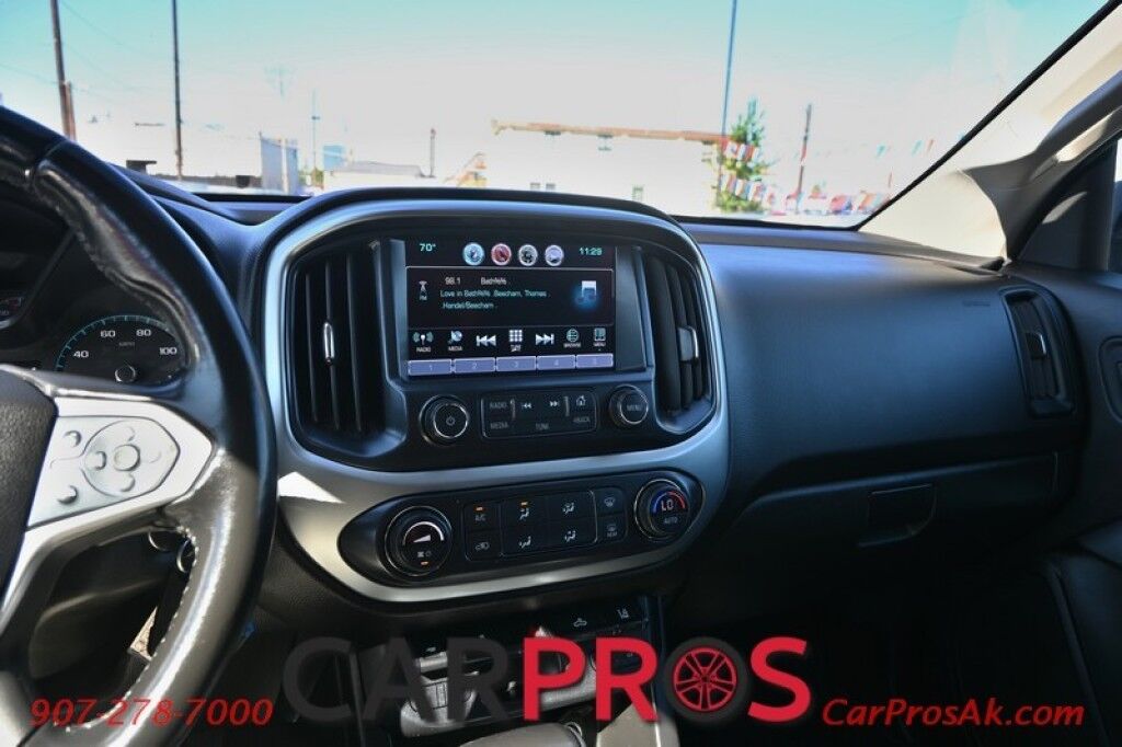 2017 Chevrolet Colorado LT - 4X4 - 3.6L V6 - Crew Cab - Chrome Luxury Pkg - Convenience Pkg - Auto Start - Heated Leather Seats - Front Collision Alert & Lane Departure - Back Up Camera - Tonneau Cover - Tow Pkg Anchorage AK