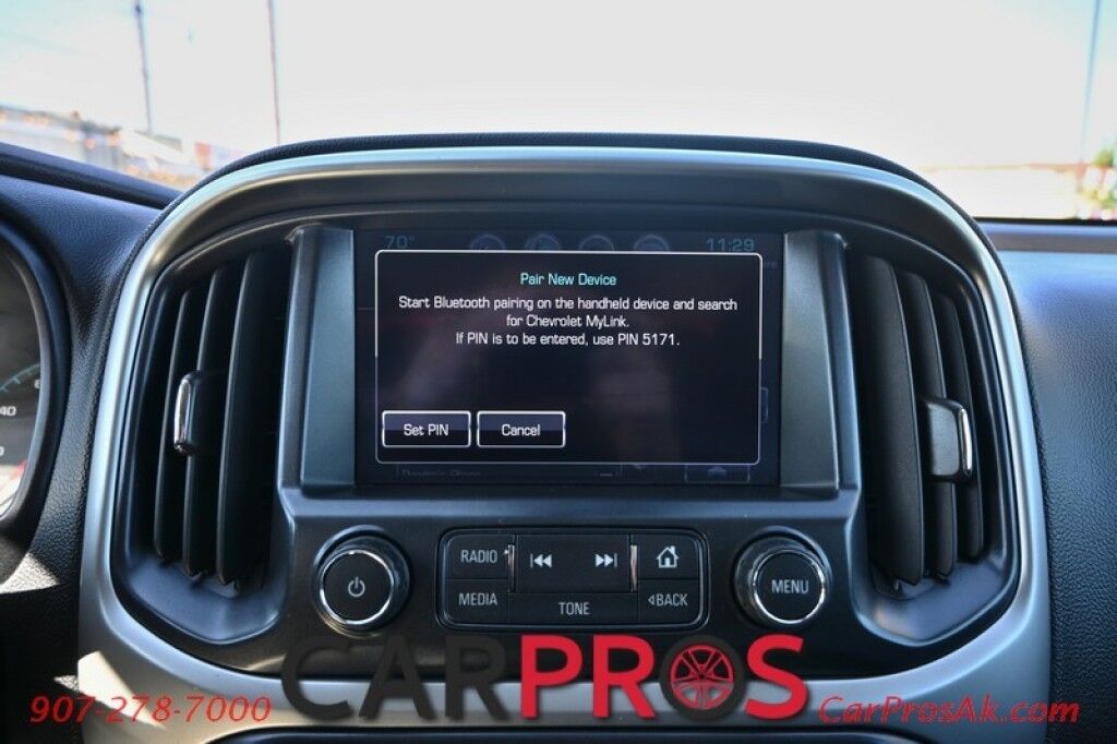 2017 Chevrolet Colorado LT - 4X4 - 3.6L V6 - Crew Cab - Chrome Luxury Pkg - Convenience Pkg - Auto Start - Heated Leather Seats - Front Collision Alert & Lane Departure - Back Up Camera - Tonneau Cover - Tow Pkg Anchorage AK