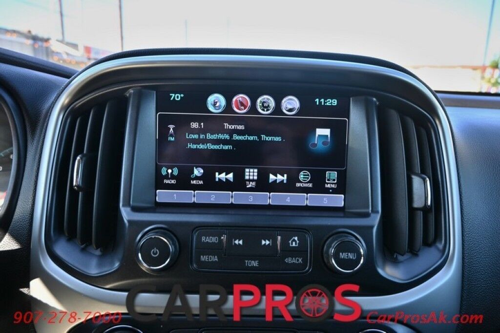2017 Chevrolet Colorado LT - 4X4 - 3.6L V6 - Crew Cab - Chrome Luxury Pkg - Convenience Pkg - Auto Start - Heated Leather Seats - Front Collision Alert & Lane Departure - Back Up Camera - Tonneau Cover - Tow Pkg Anchorage AK