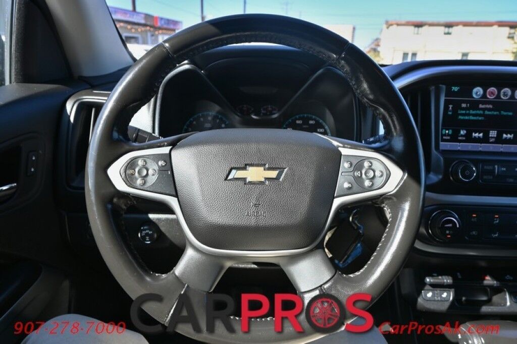 2017 Chevrolet Colorado LT - 4X4 - 3.6L V6 - Crew Cab - Chrome Luxury Pkg - Convenience Pkg - Auto Start - Heated Leather Seats - Front Collision Alert & Lane Departure - Back Up Camera - Tonneau Cover - Tow Pkg Anchorage AK