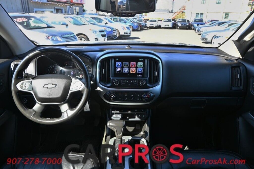 2017 Chevrolet Colorado LT - 4X4 - 3.6L V6 - Crew Cab - Chrome Luxury Pkg - Convenience Pkg - Auto Start - Heated Leather Seats - Front Collision Alert & Lane Departure - Back Up Camera - Tonneau Cover - Tow Pkg Anchorage AK