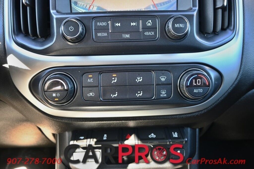 2017 Chevrolet Colorado LT - 4X4 - 3.6L V6 - Crew Cab - Chrome Luxury Pkg - Convenience Pkg - Auto Start - Heated Leather Seats - Front Collision Alert & Lane Departure - Back Up Camera - Tonneau Cover - Tow Pkg Anchorage AK