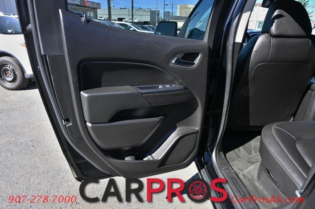 2017 Chevrolet Colorado LT - 4X4 - 3.6L V6 - Crew Cab - Chrome Luxury Pkg - Convenience Pkg - Auto Start - Heated Leather Seats - Front Collision Alert & Lane Departure - Back Up Camera - Tonneau Cover - Tow Pkg Anchorage AK