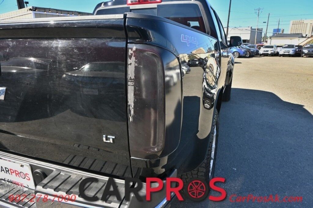 2017 Chevrolet Colorado LT - 4X4 - 3.6L V6 - Crew Cab - Chrome Luxury Pkg - Convenience Pkg - Auto Start - Heated Leather Seats - Front Collision Alert & Lane Departure - Back Up Camera - Tonneau Cover - Tow Pkg Anchorage AK